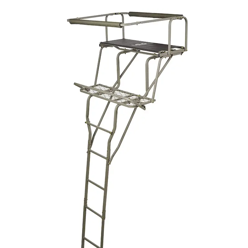 Heavy Duty Two Man Ladder Deer Tree Stand 13" 1