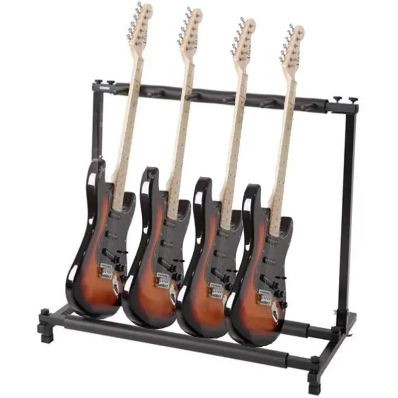 Premium Foldable Multi Guitar Rack Stand 1