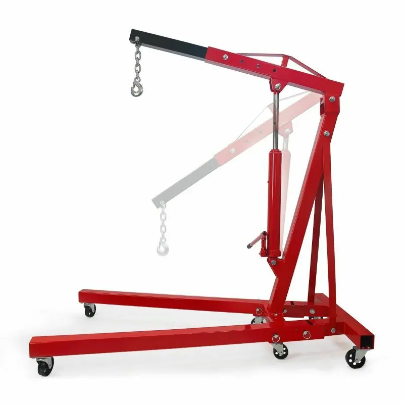 Heavy Duty 2 Ton Motor Engine Lift Hoist Cherry Picker 1
