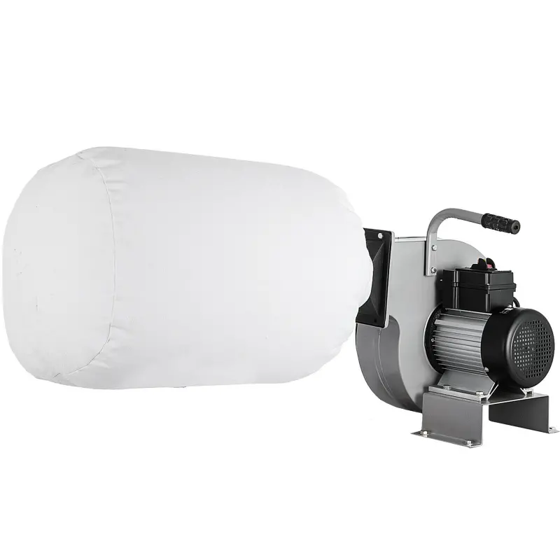Portable Heavy Duty Shop Dust Collector 1 Hp 1