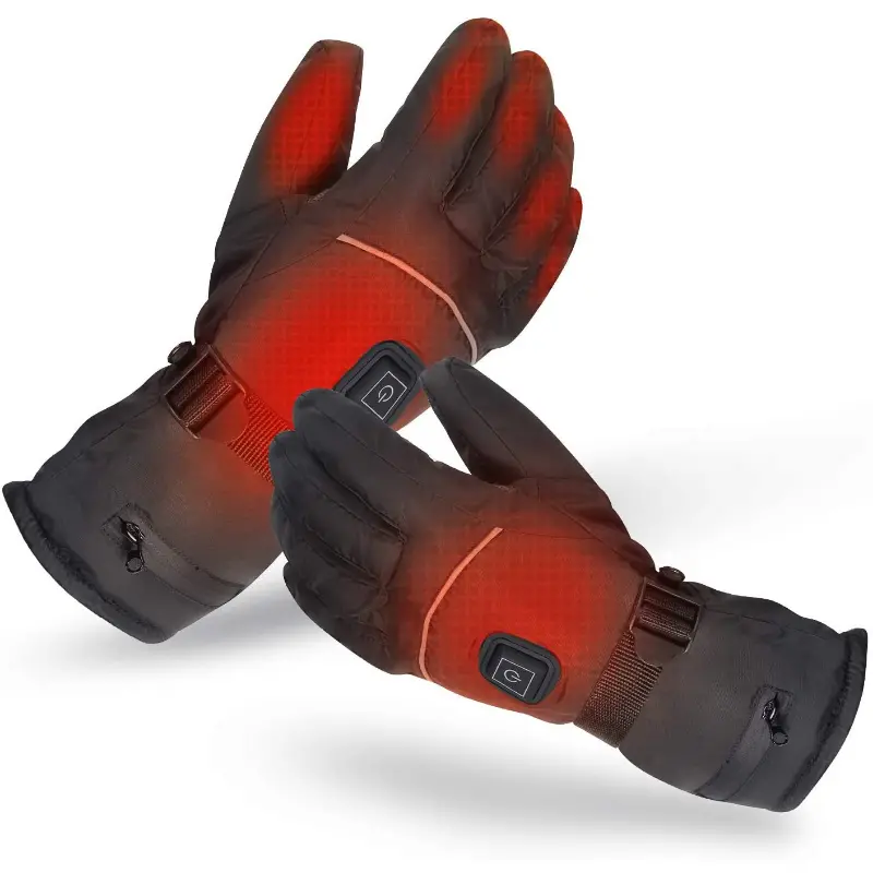 Premium Electric Rechargeable Battery Heated Mens Warming Gloves 1