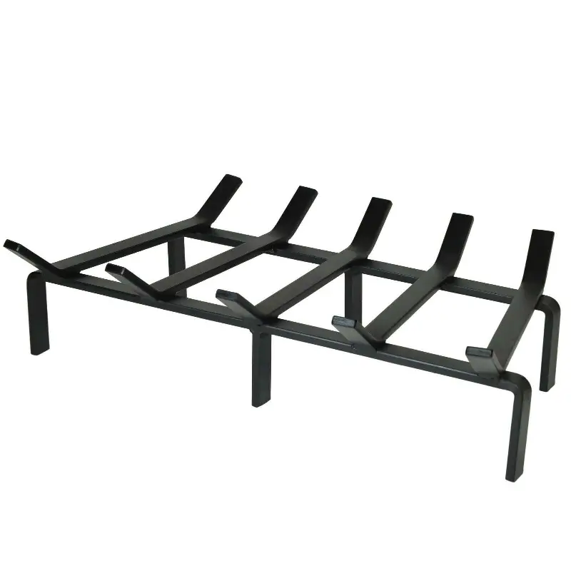 Heavy Duty Steel Fireplace Log Grate 4