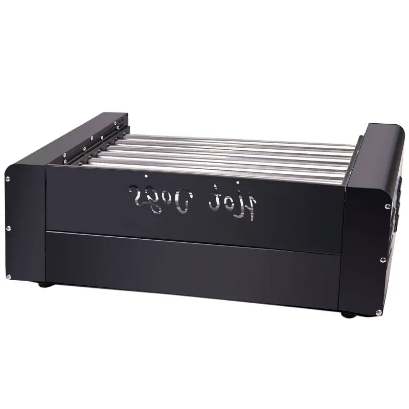 18 Hot Dog Roller Black Cooker Grill Machine 1