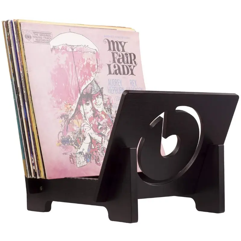 Modern Macrame Vinyl Record Holder Storage Stand 1