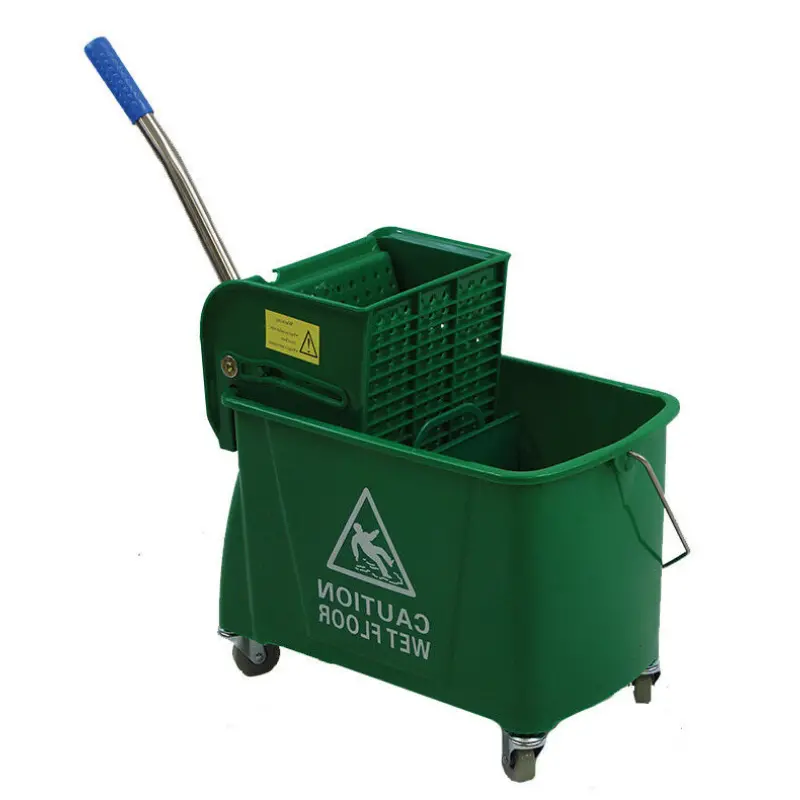 Large Commercial/Home Mop Bucket With Wringer 24 Qt 1