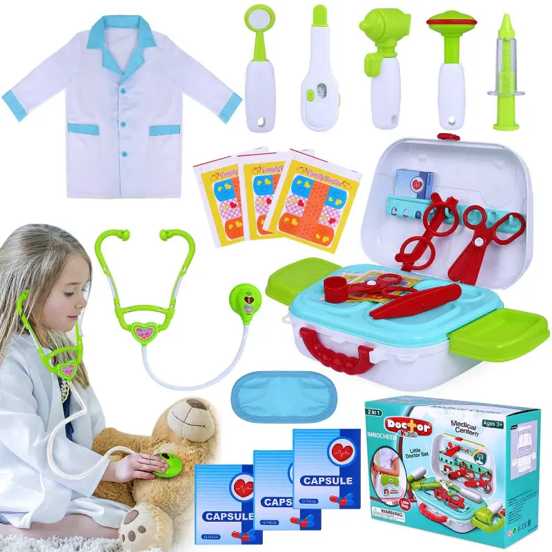 Ultimate Kids Play Toy Doc Kit 20 Pieces 1