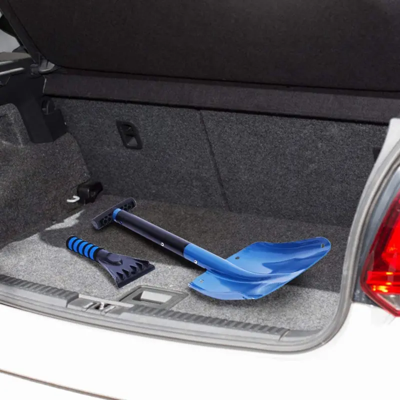 Heavy Duty Ergonomic Snow Plow Shovel 2