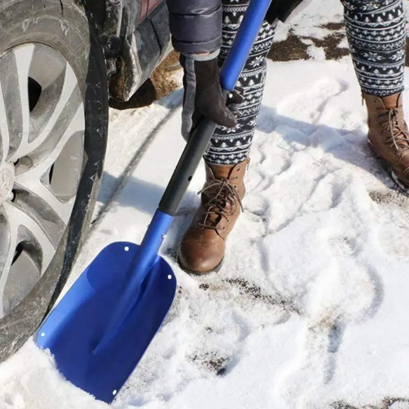 Heavy Duty Ergonomic Snow Plow Shovel 1