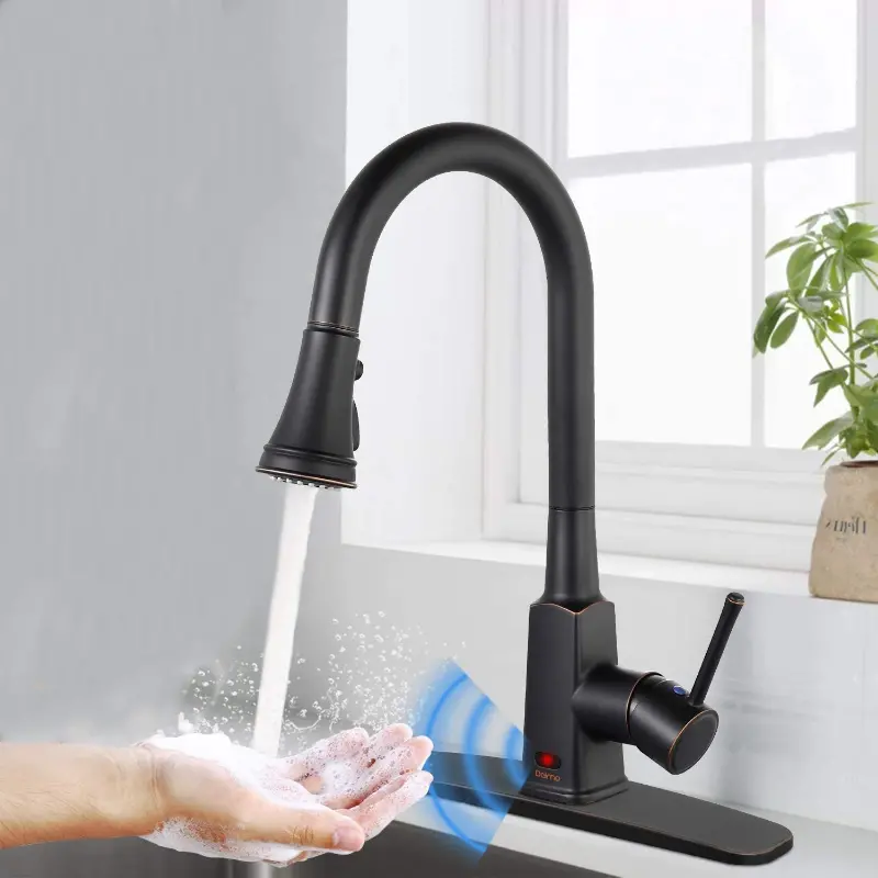 Hands Free Motion Sensor Touchless Automatic Kitchen Faucet 3