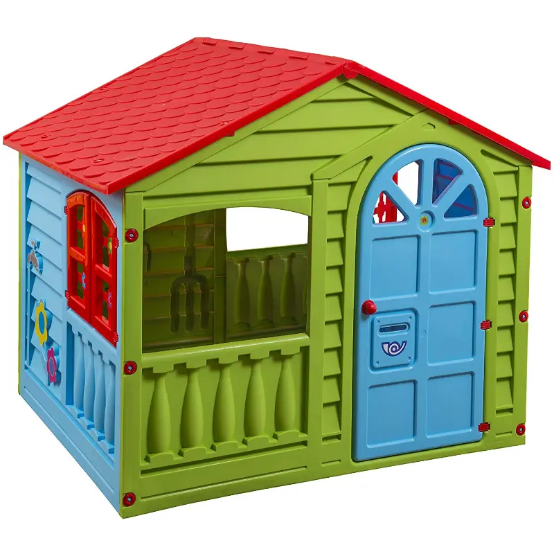 Colorful Kids Indoor / Outdoor Playhouse 1.27M 1