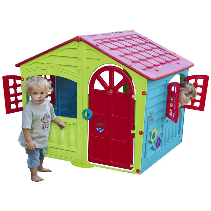 Colorful Kids Indoor / Outdoor Playhouse 1.27M 2