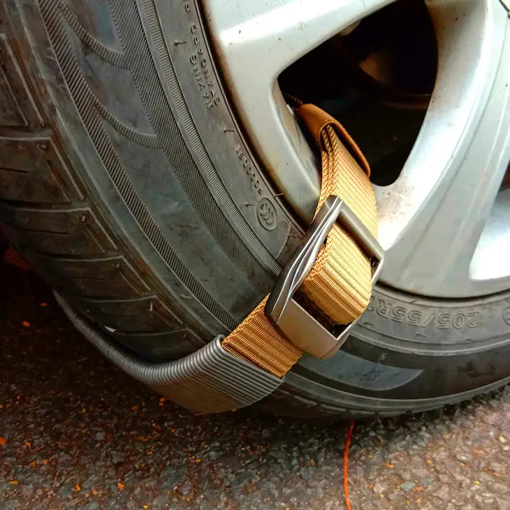 Heavy Duty Universal Car Snow Tire Chain 6Pcs 1