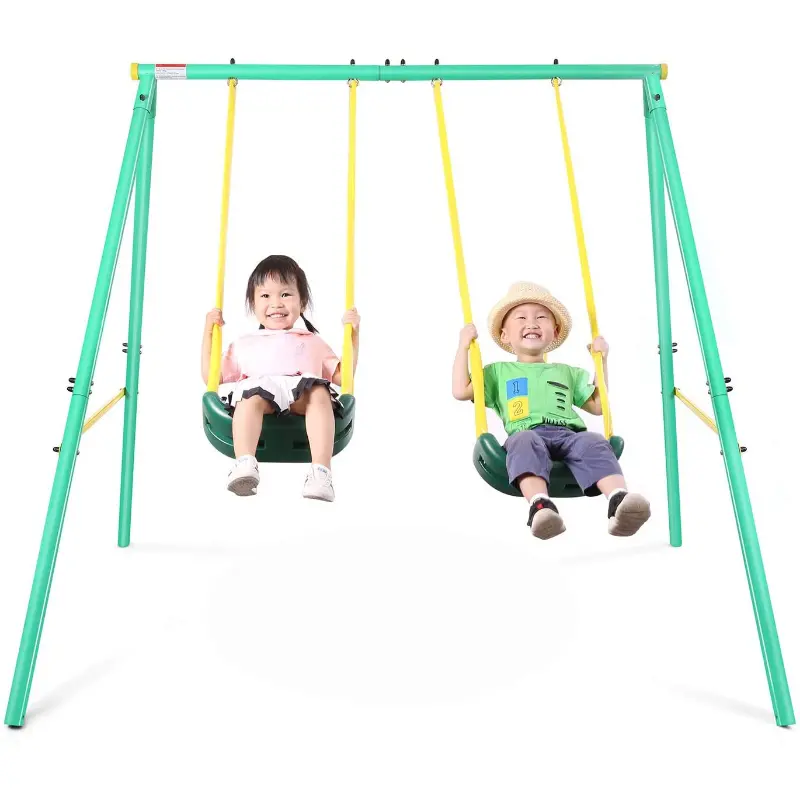 Kids Indoor / Outdoor Playground Swing Set 1