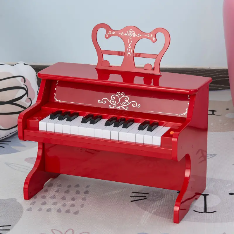 Portable Realistic Kids Learning 25 Key Piano 2