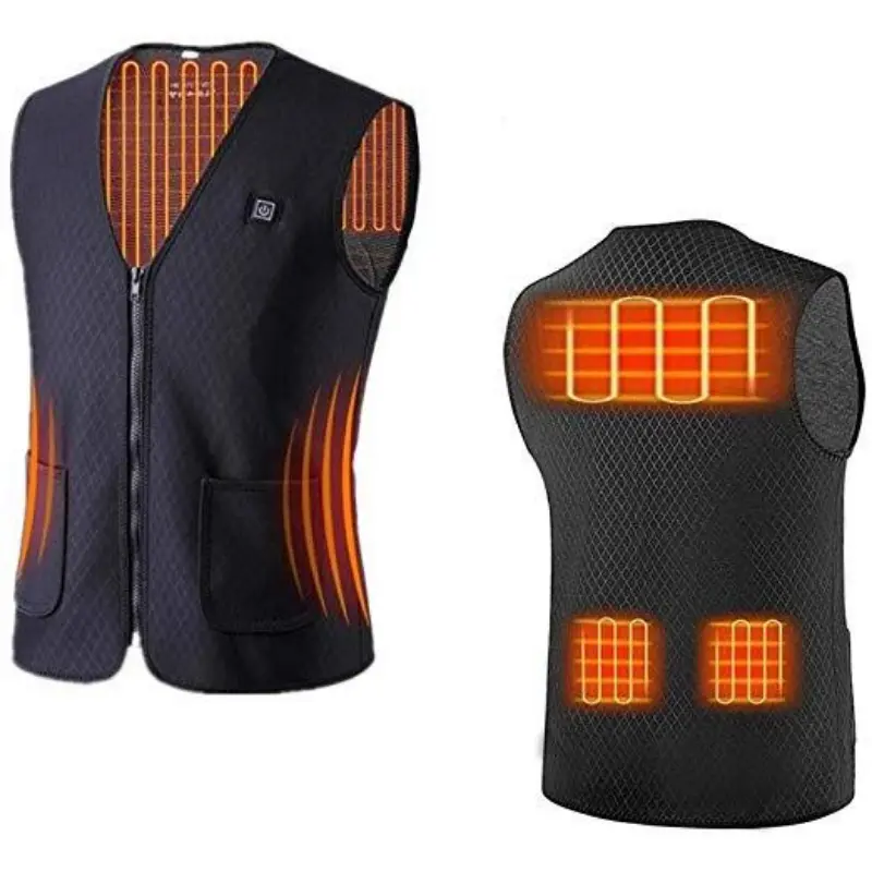 Premium Electric Rechargeable Battery Heated Men's Vest 1