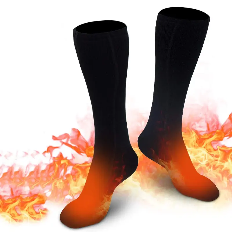 Electric Battery Operated Powered Heated Unisex Socks 2
