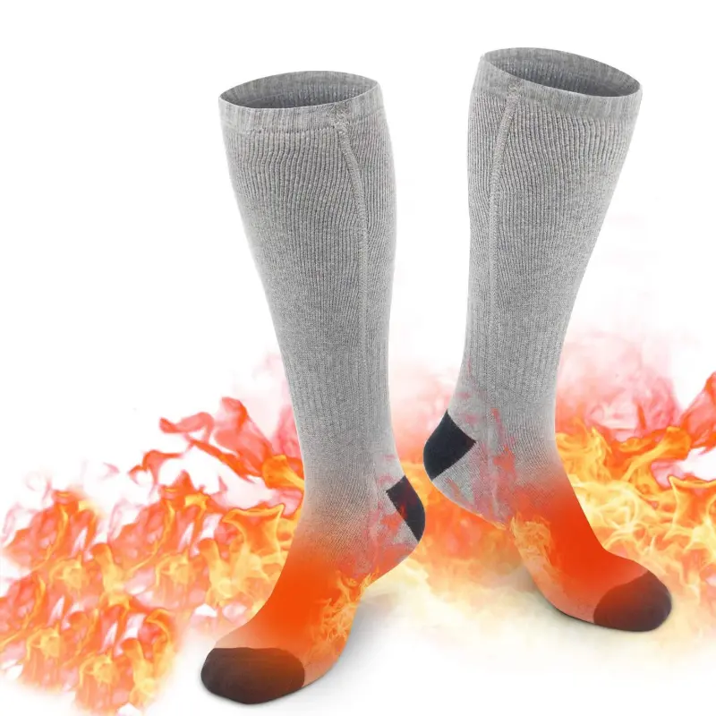 Electric Battery Operated Powered Heated Unisex Socks 2