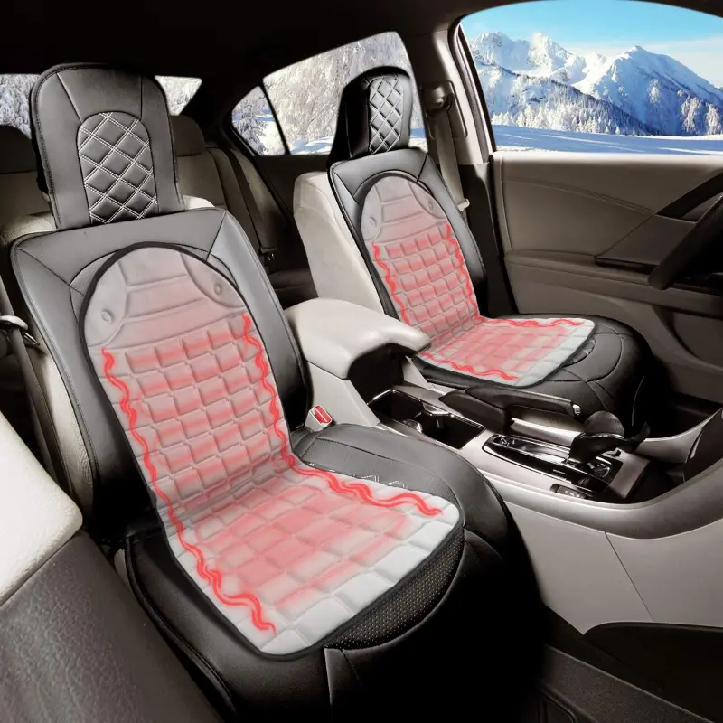 Powerful Heated Car Seat Cushion Cover Pad 1