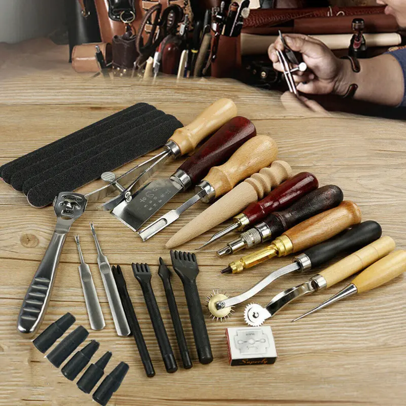 Ultimate Leather Working Craft Tool Kit 1
