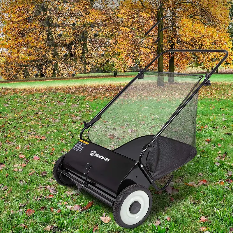 Premium Push Lawn / Yard Sweeper 26 In 1