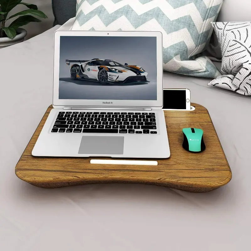Premium Portable Wooden Laptop Lap Desk 1