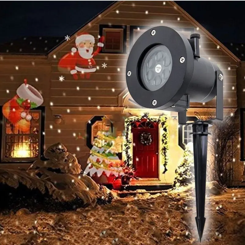 Animated Outdoor Christmas Holiday Laser Light Projector 1