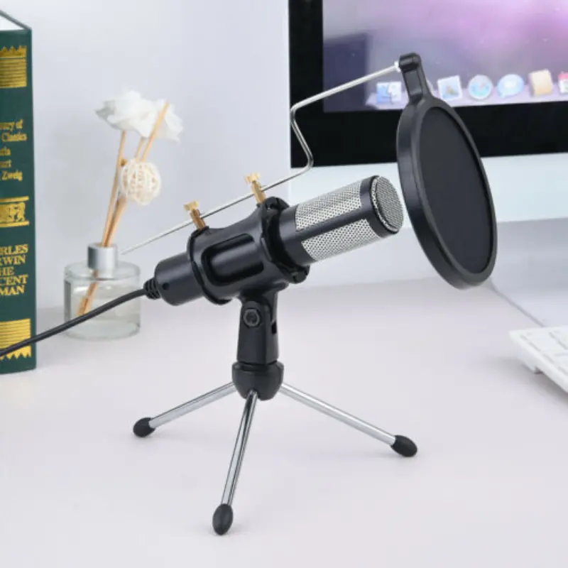 Premium Pc Gaming Usb Streaming Microphone With Stand 1