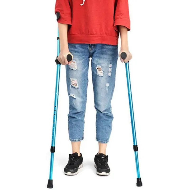 Lightweight Ergonomic Adjustable Forearm Crutches 1