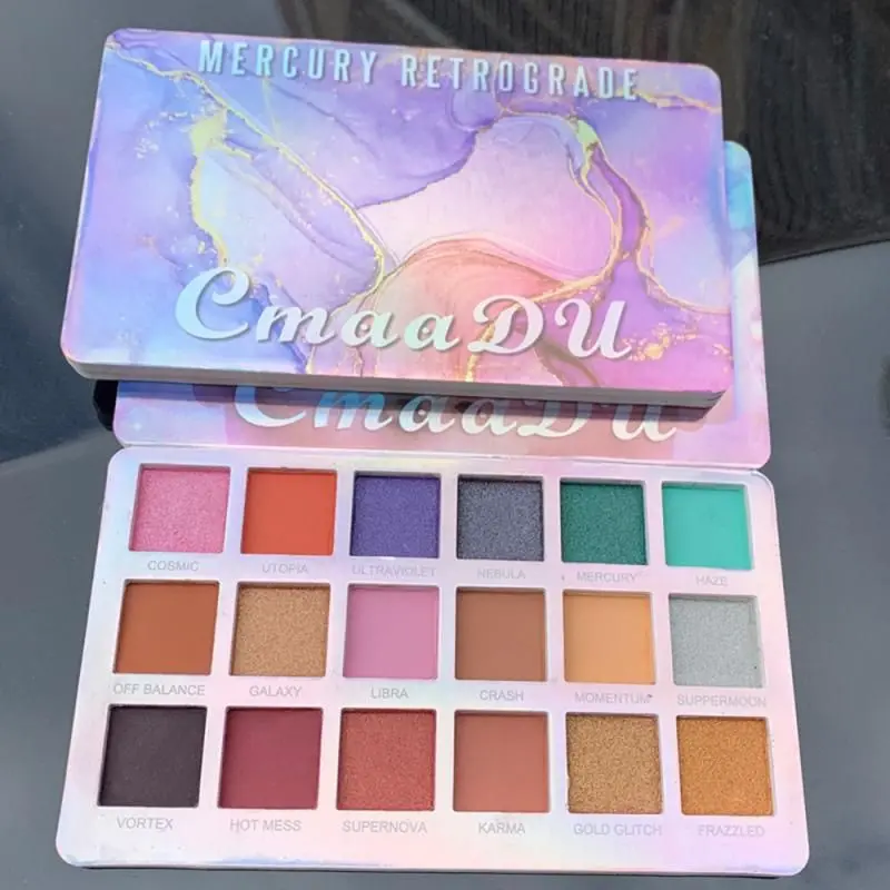 Premium Colorful Eyeshadow Makeup Palette 18 Colors 2