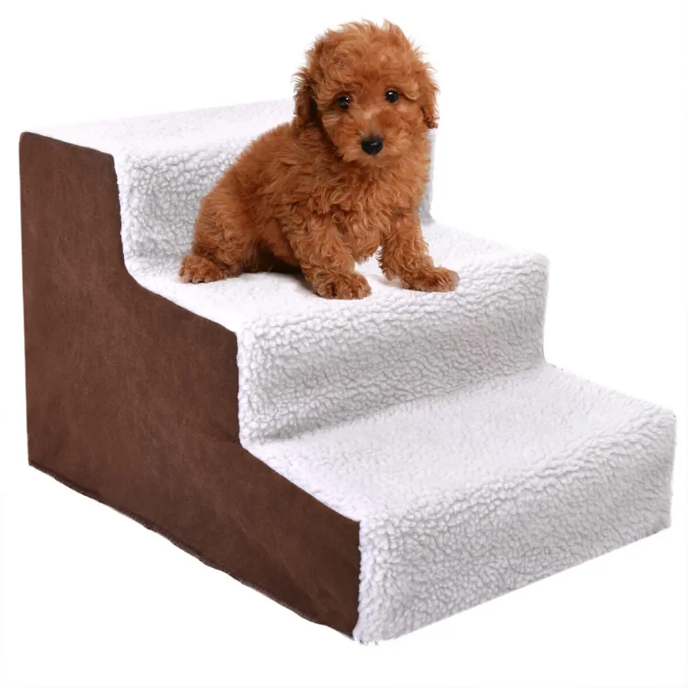 Portable Soft Dog / Cat Climbing Stair Steps 1