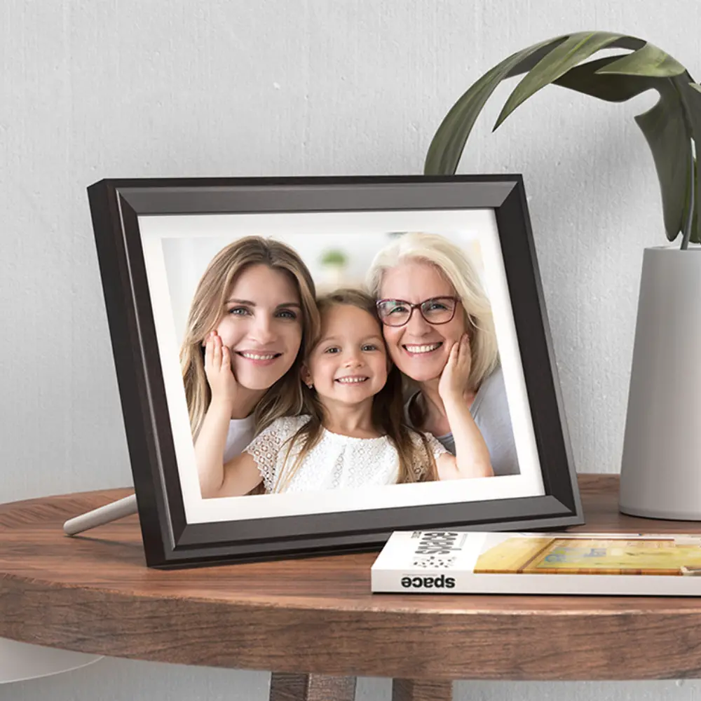 Large Digital Wifi Electronic Picture Photo Frame 10 In 1