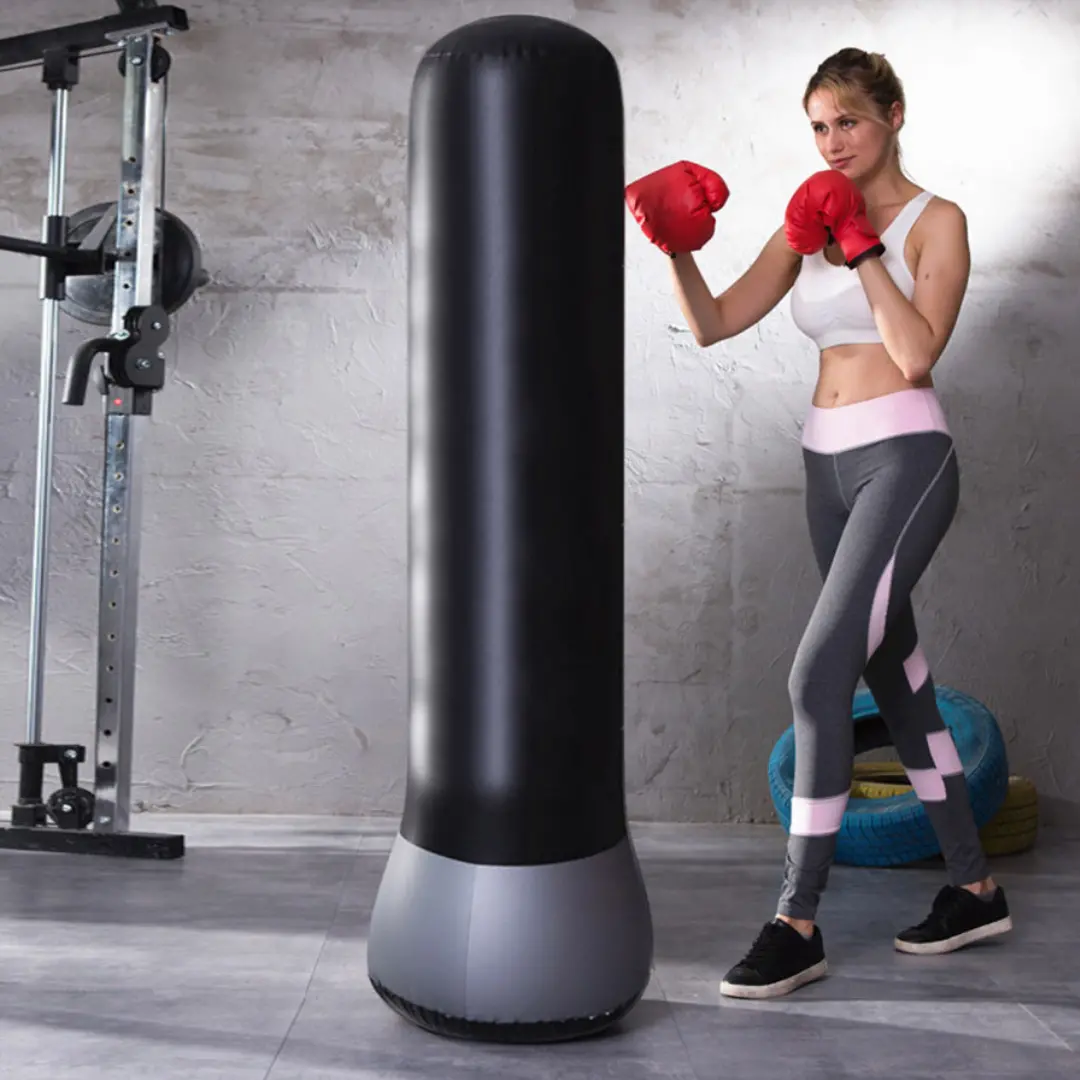 Large Inflatable Free Standing Punching Bag 1