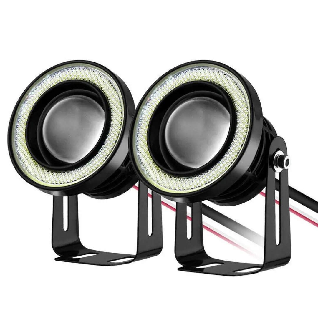 Powerful Universal Led Round Car Fog Lights 2.5" 1