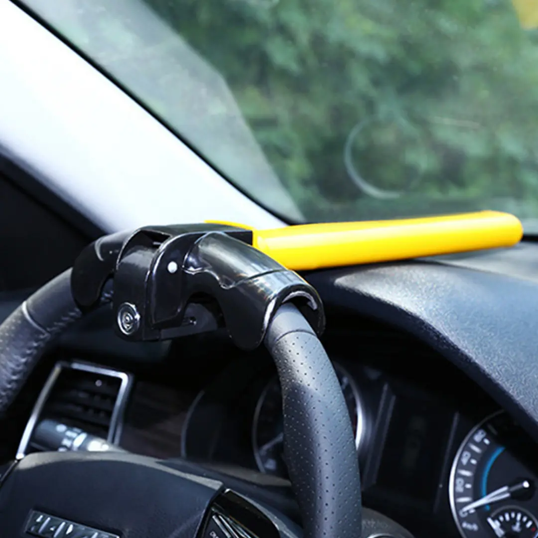 Powerful Car Steering Wheel Column Lock Bar 1