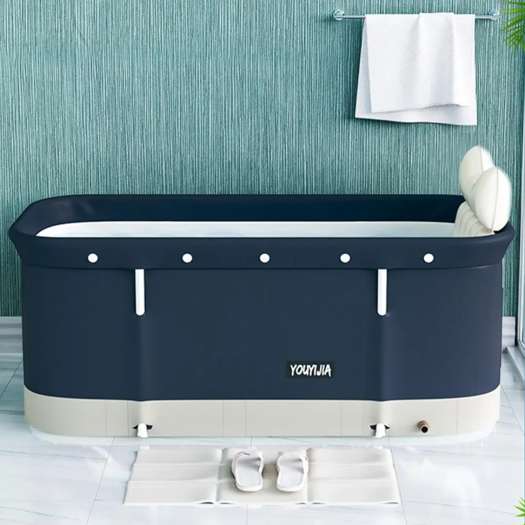 Large Portable Folding Adult Shower Bathtub 2