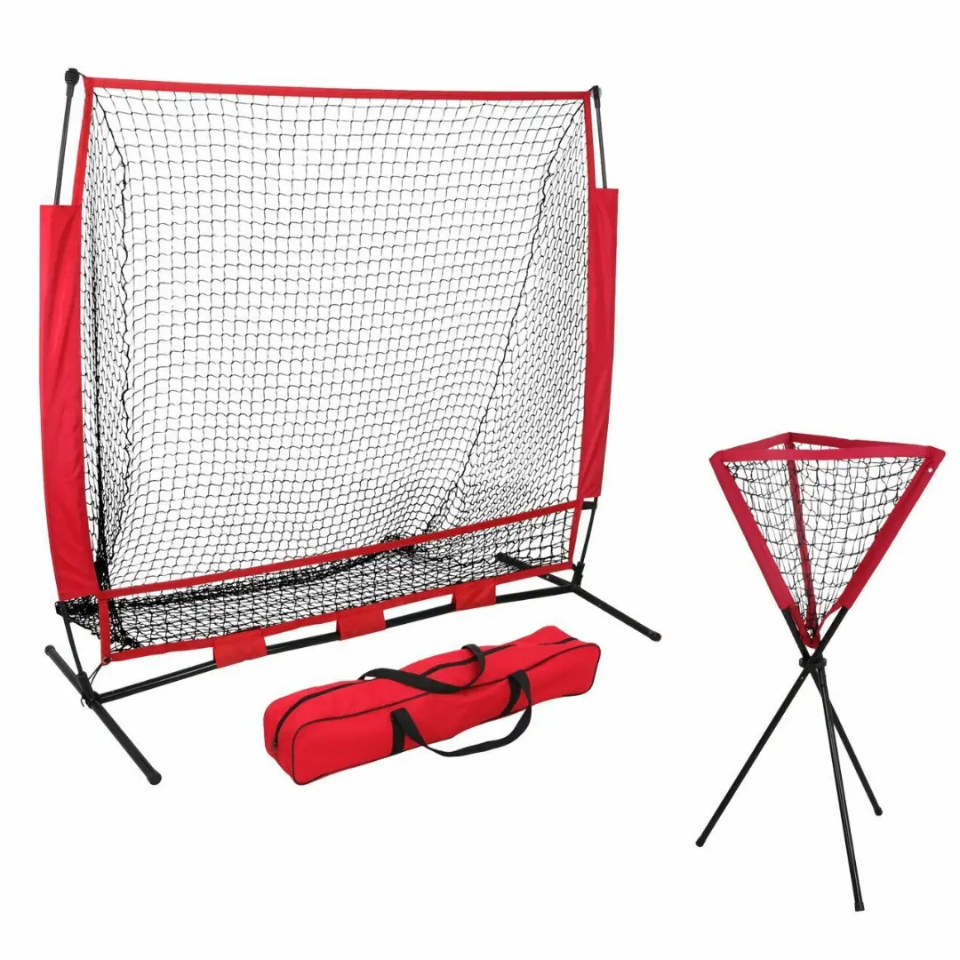 Ultimate Baseball Practice Batting And Pitching Net Set 1