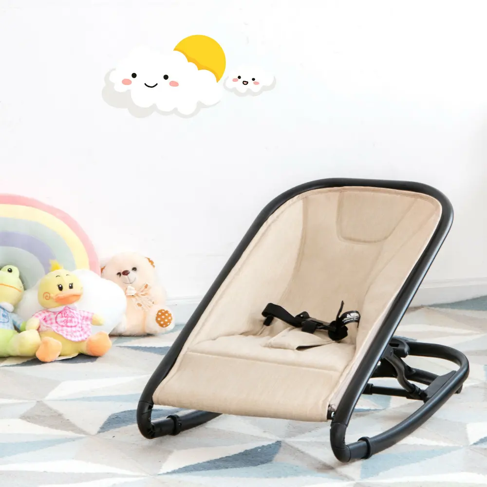 Adjustable 2-In-1 Baby Bouncer And Rocker Seat 2
