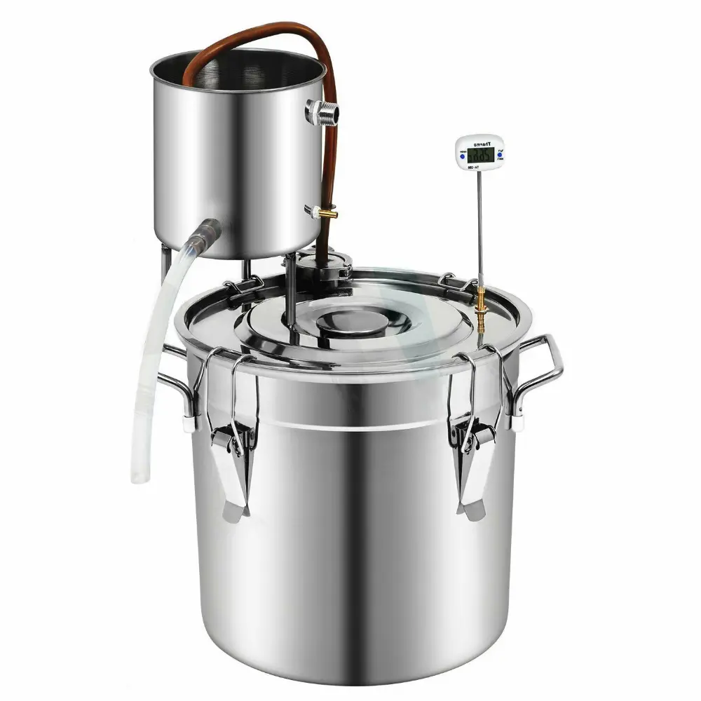 Deluxe Moonshine Alcohol Copper Distiller Kit 5 Gallon 1