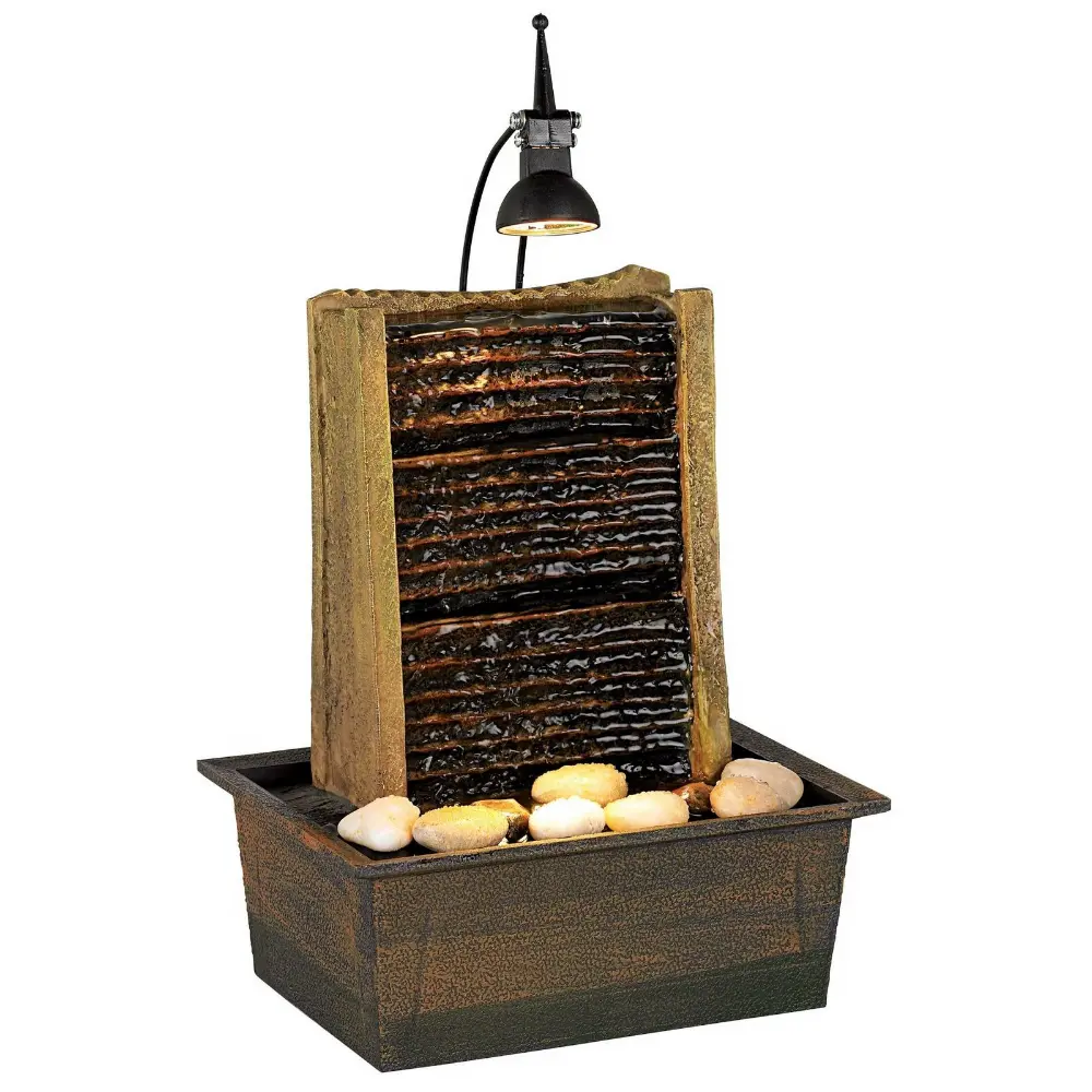 Deluxe Indoor Tabletop Desktop Waterfall Zen Fountain 1