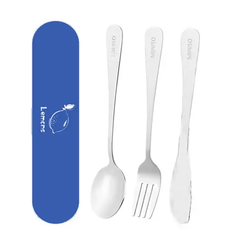 Fruit Series Cutlery Kit (4 Piece Kit)(Lemon) 1