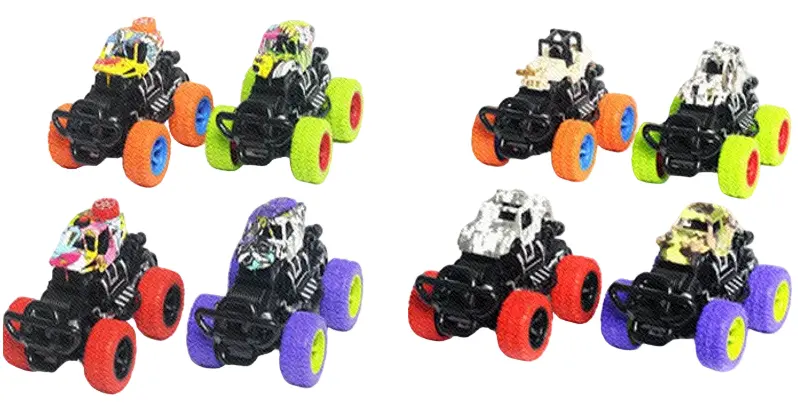 Inertial Crash Cars - 8 Assorted Designs 1
