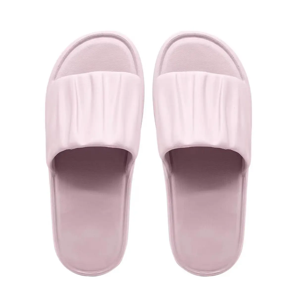 (Purple Pink,37-38) Ripple Series Women’S Bathroom Slippers 1