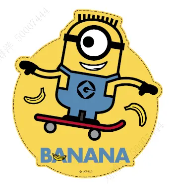 Minions Collection 2.0 Mouse Pad(Banana) 1