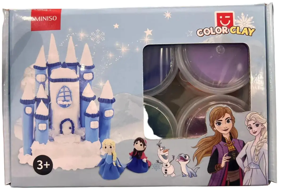 Disney Frozen Collection 2.0 Modeling Clay (10 Clay Bags, 2 Glitter Bags) 1