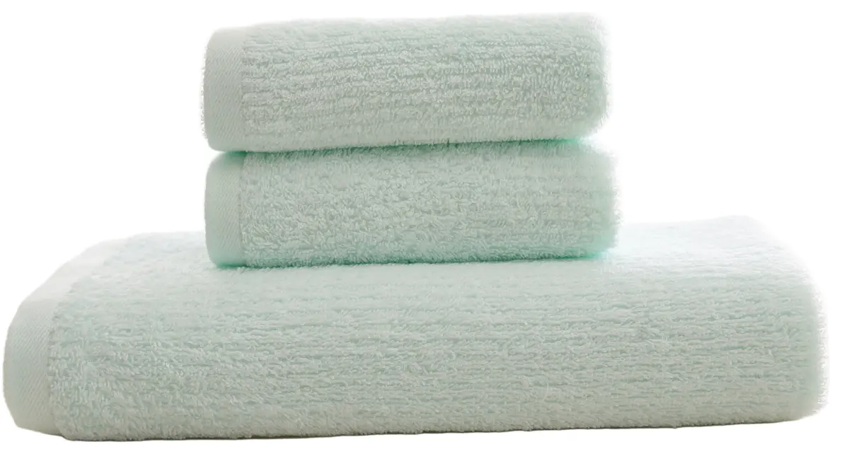Absorbent Pure Cotton Bath Towel (Green) 1
