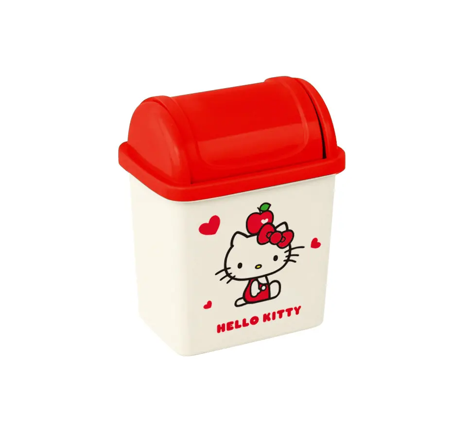 Hello Kitty Apple Collection Desktop Trash Can 1