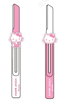 Hello Kitty Beauty Diary Series Retractable Eyebrow Razors (2 Pcs) 1
