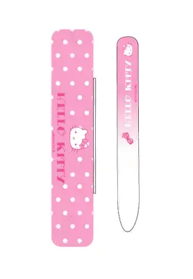 Hello Kitty Beauty Diary Series Glass Nail File With Container 1