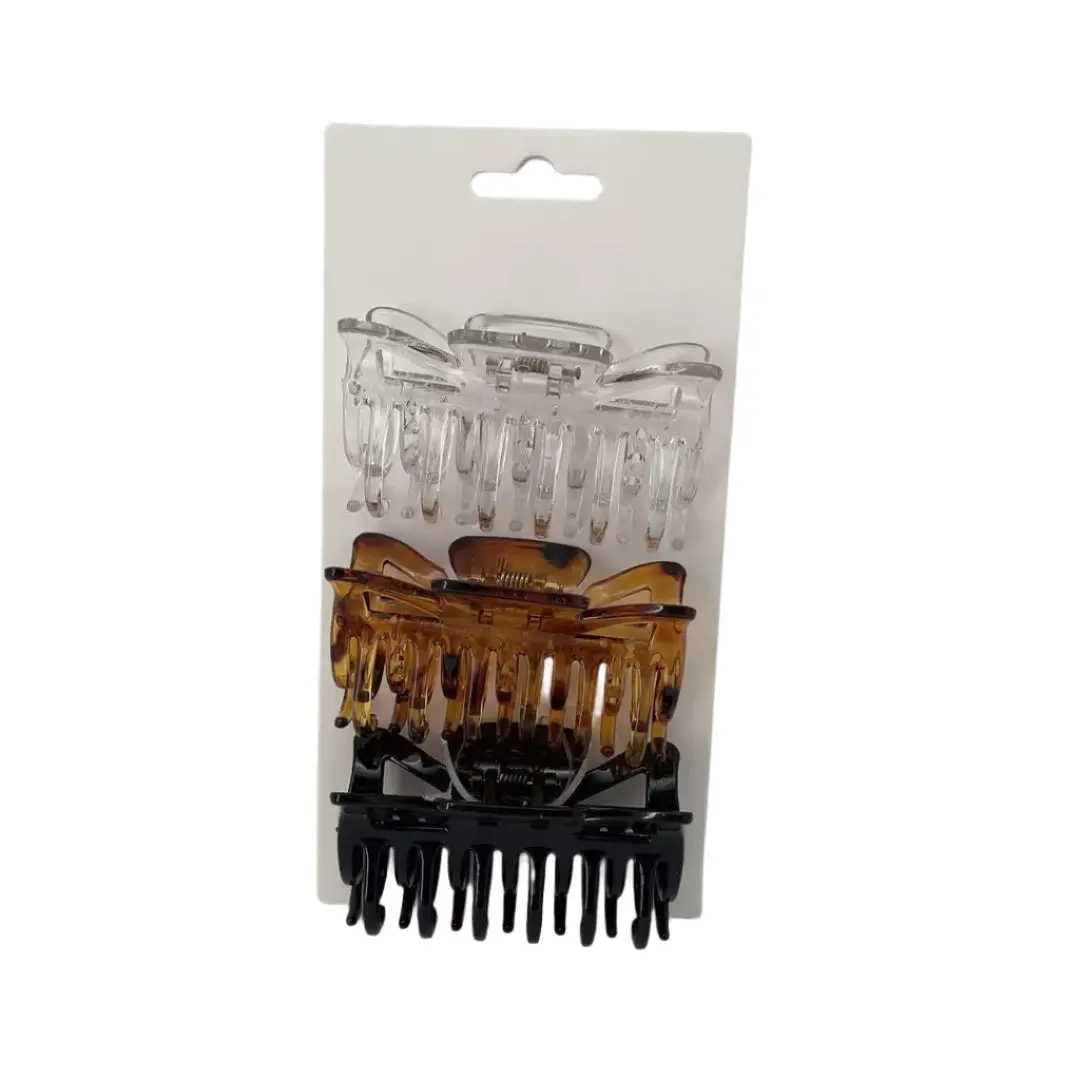 Hair Claw Clips (3 Pcs) 1