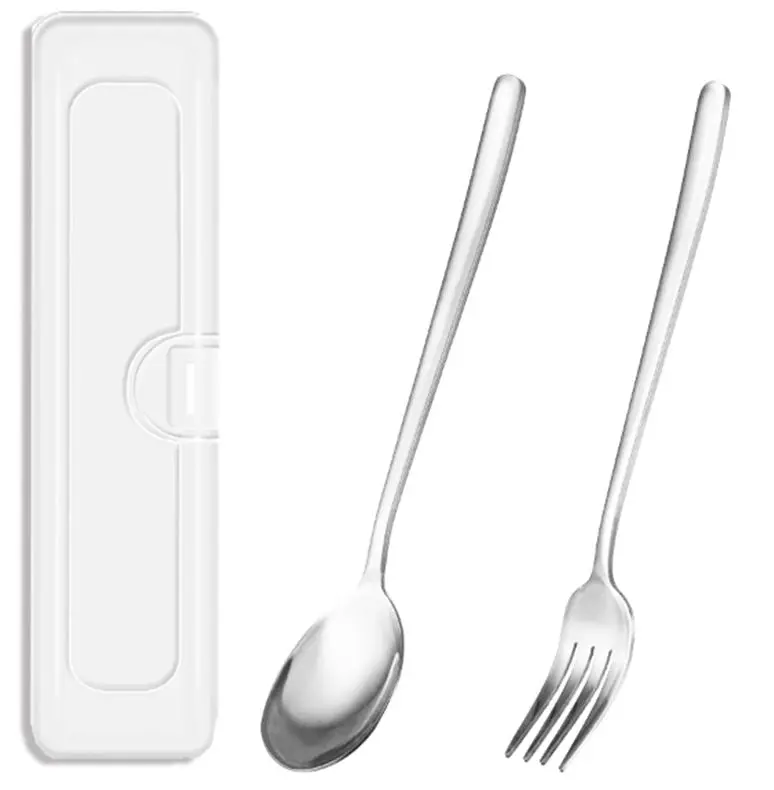 European Style Portable Flatware Set (Fork & Spoon) 1